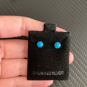 Turquoise earring studs